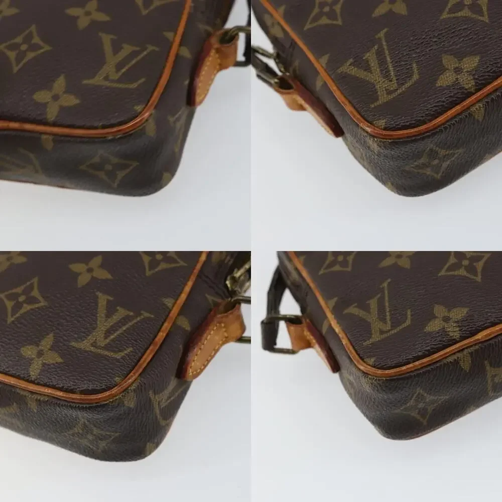 Louis Vuitton Monogram Mini Danube Shoulder Bag Brown
